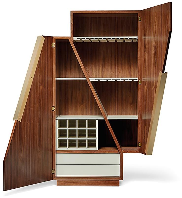 Ginger & Jagger Барный шкаф из фанерованной древесины Earth to earth sun-id-1376979 - Вид №1