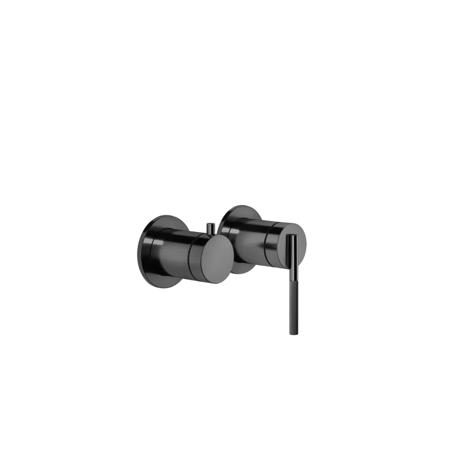 Смеситель для душа 63580 706 Gessi Ingranaggio ЧЕРНЫЙ МЕТАЛЛ PVD 63580706