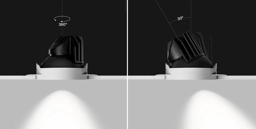 Centrsvet Регулируемый встраиваемый светодиодный светильник Point sun-id-1437704 - Вид №3