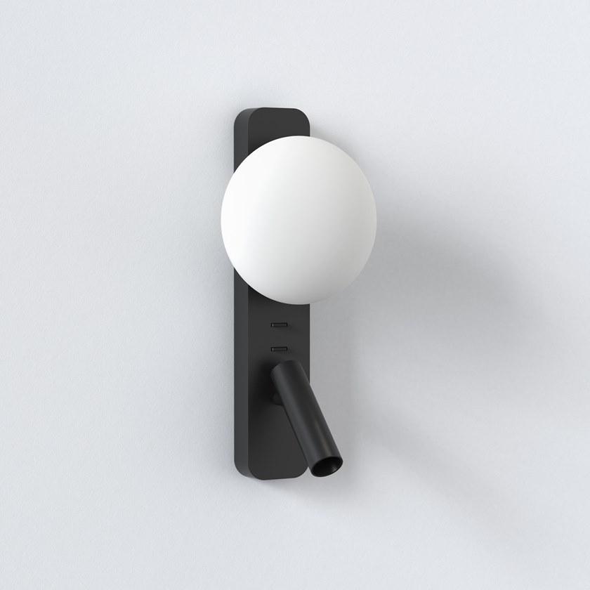 Astro Lighting Алюминиевая лампа для чтения прямого и непрямого света в современном стиле с фиксированным кронштейном Zeppo sun-id-1501885 - Вид №2