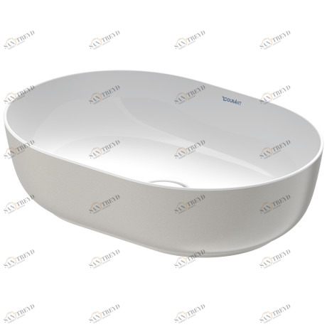 0379502300 Накладная раковина на столешницу  овальная Duravit Luv