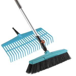 Набор Gardena грабли и щётка для дорожек 130 см с черенком 83685336 STLM-2000065