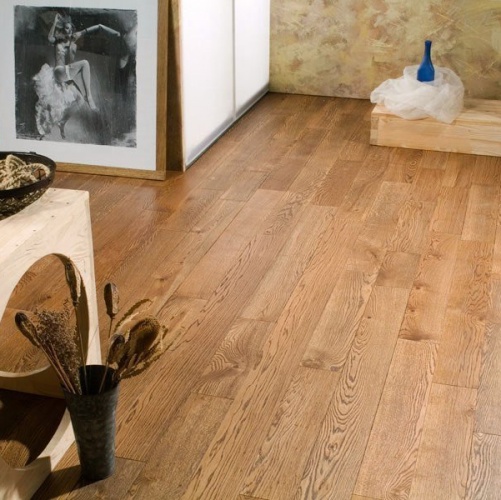 Массивная доска Coswick Кантри Альпийский 127мм Таверн Масло Дуб Рустик (Гладкая) 300…1845х127 мм 11034578 - Вид №1