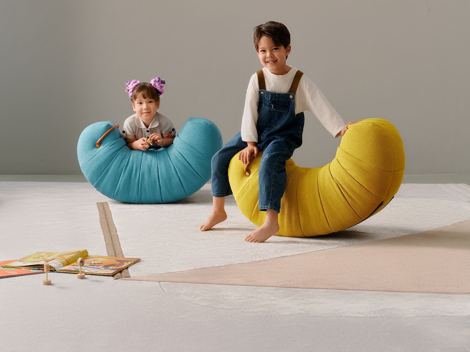 Ткань мягкий пуф HC28 maison ROLL MINI ARCH-00035573 - Вид №15