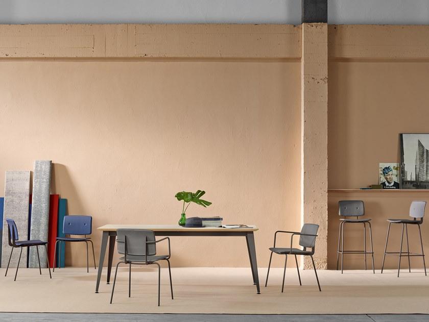 ONDARRETA Кожаное кресло с подлокотниками Don sun-id-1469772 - Вид №5