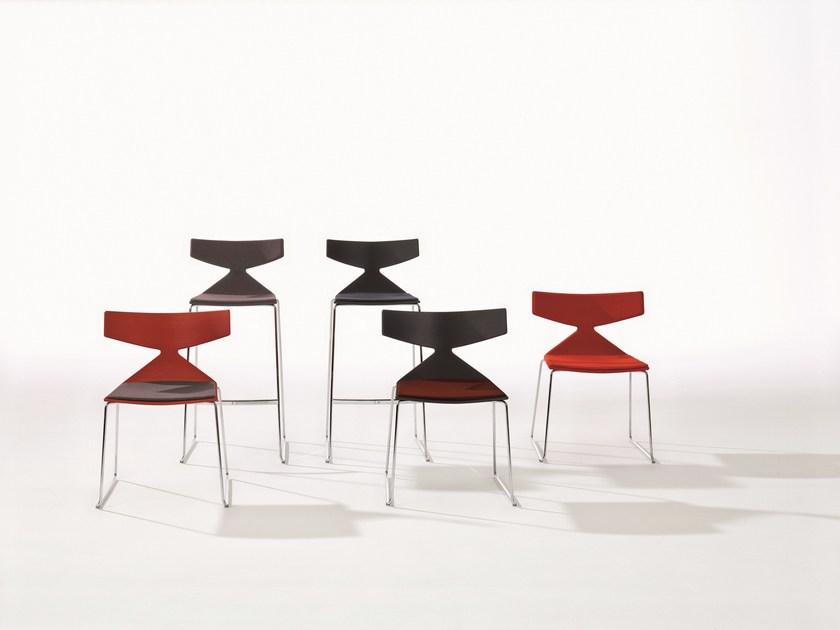 arper Штабелируемое кресло-санки Saya sun-id-1402101 - Вид №1