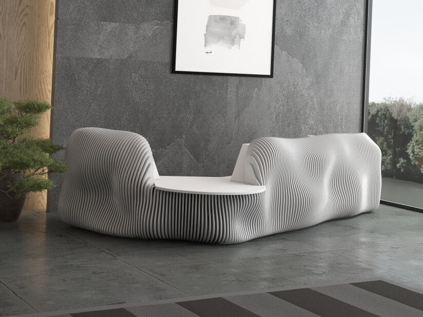 Стойка регистрации из фанеры MYWOODREAM KELL ARCH-00144827 - Вид №1