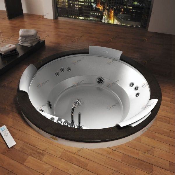 Ванна встроенная с гидромассажем "BASE" Nova 9H43-542 Jacuzzi 9H43542