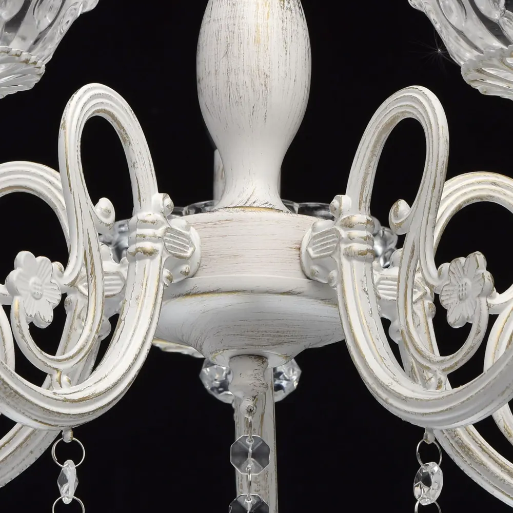 Люстра Аврора 5xE14x60 Вт, металл, цвет бронза MW-Light STLM-2002986 - Вид №9