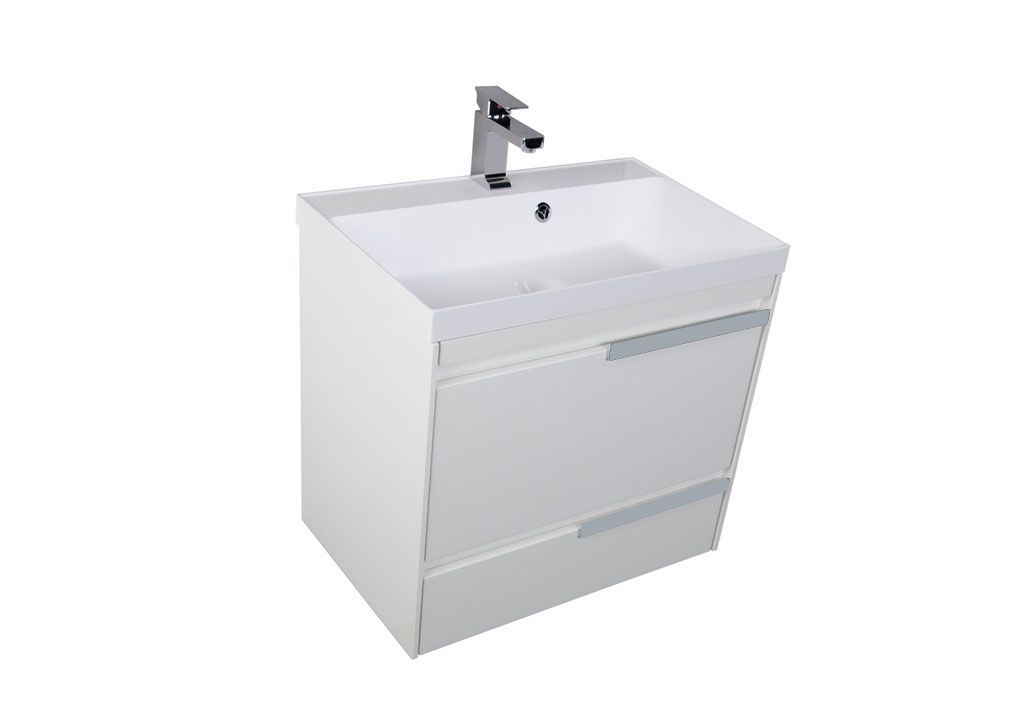 Тумба с раковиной Aquanet Тиволи 70 белый 0018005400179394 - Вид №2