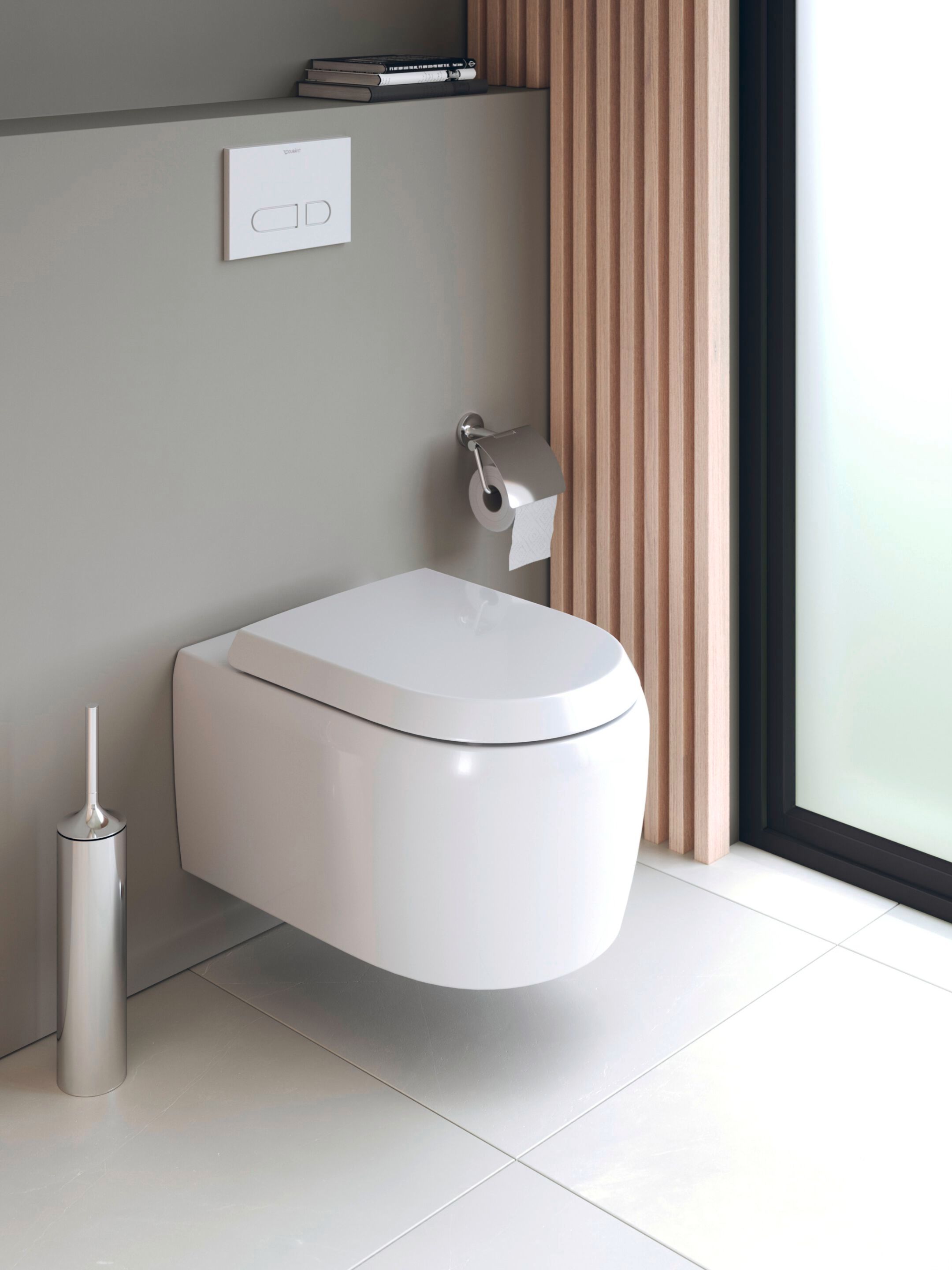 Керамический подвесной туалет без бриды Duravit Qatego ARCH-00116145 - Вид №6