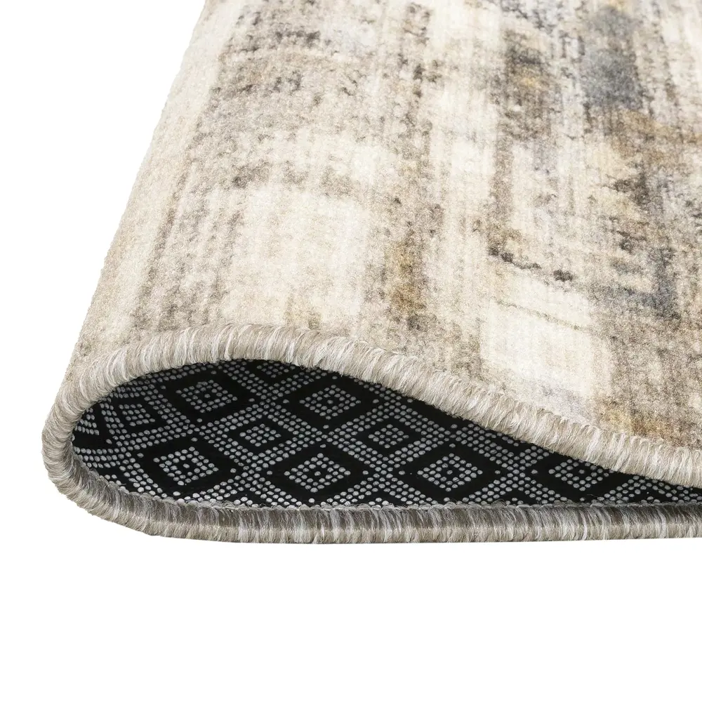 Ковер РОЯЛТАФТ Colaris бежевый 80x150 см с антискользящим покрытием 89418249 STLM-1567431 - Вид №2