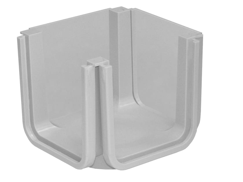 ПВХ четырехходовой сливной сустав для канала 100 высокий First Corporation First Plast ARCH-00036392