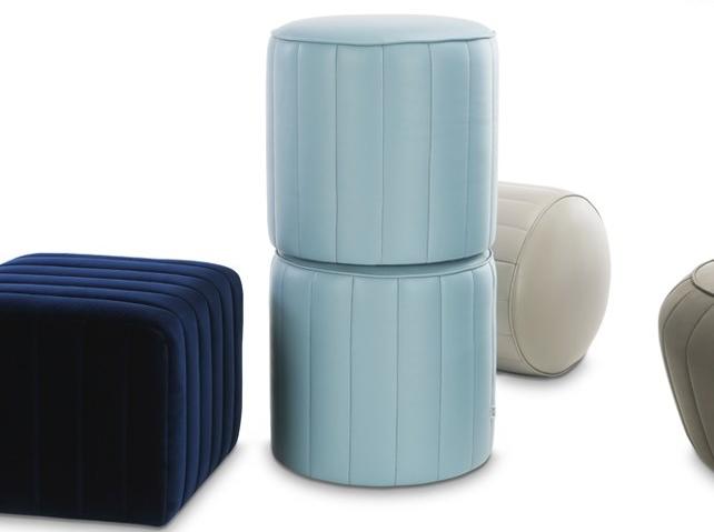 Now & Future Круглый кожаный пуф sun-id-1501842 - Вид №3