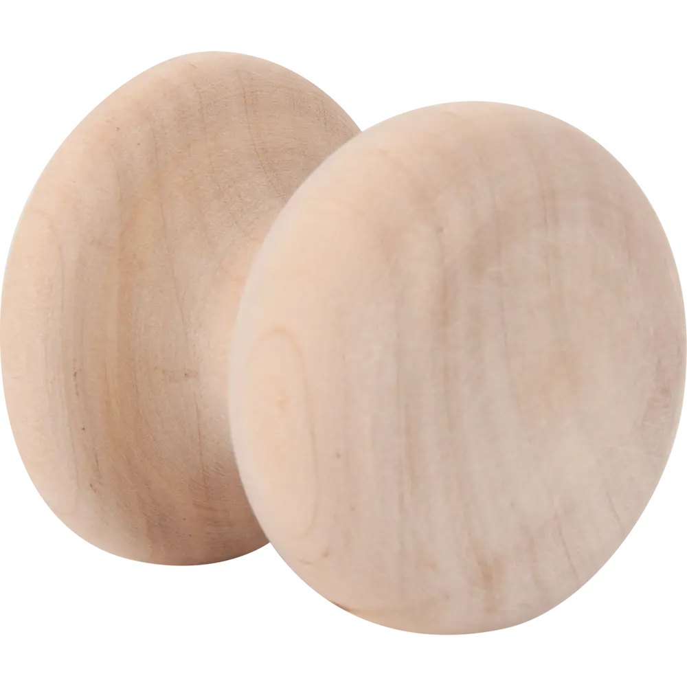 Ручка-кнопка банная деревянная без покрытия Santreyd STLM-2027121