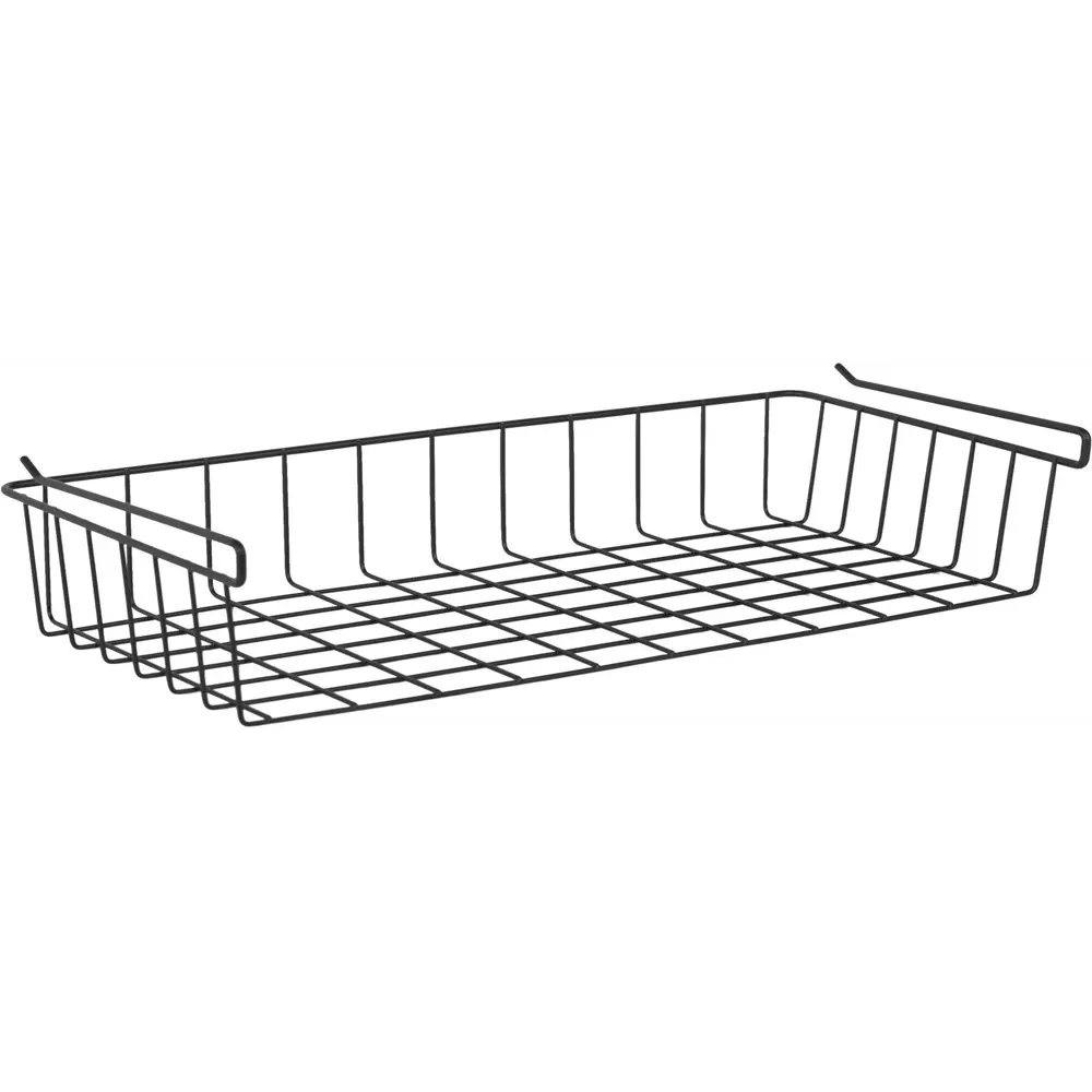 Выдвижная корзина с рамой KONSENSA 56x25.7x12 см цвет черный STLM-2086274 - Вид №6