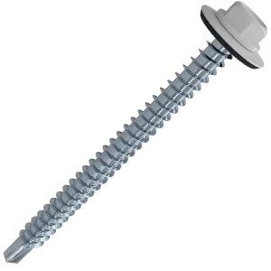 Кровельные саморезы STANDERS RAL9003 сверлоконечные белые 5.5x25, 110 штук 82182023 STLM-2037331