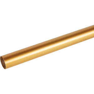 Штанга гладкая 20-160 см, сталь, цвет золото матовое