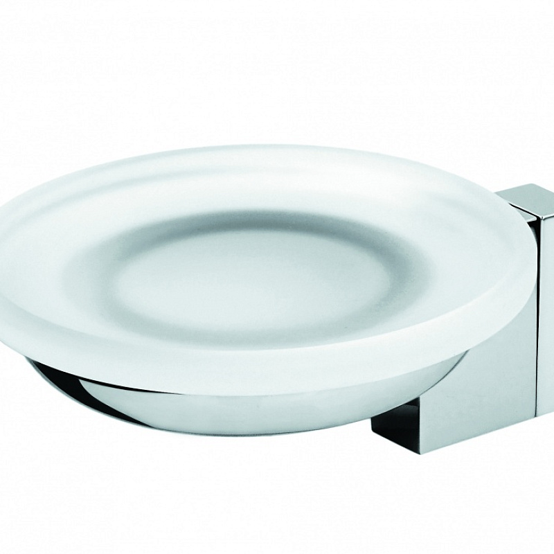 A1034200 Стеклянная мыльница с настенным держателем хром шт AM.PM Admire - Вид №1