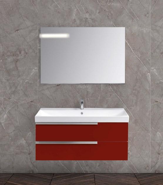 Mobiltesino Тумба под умывальник из фанерованной древесины с ящиками Fly sun-id-1501598 - Вид №1