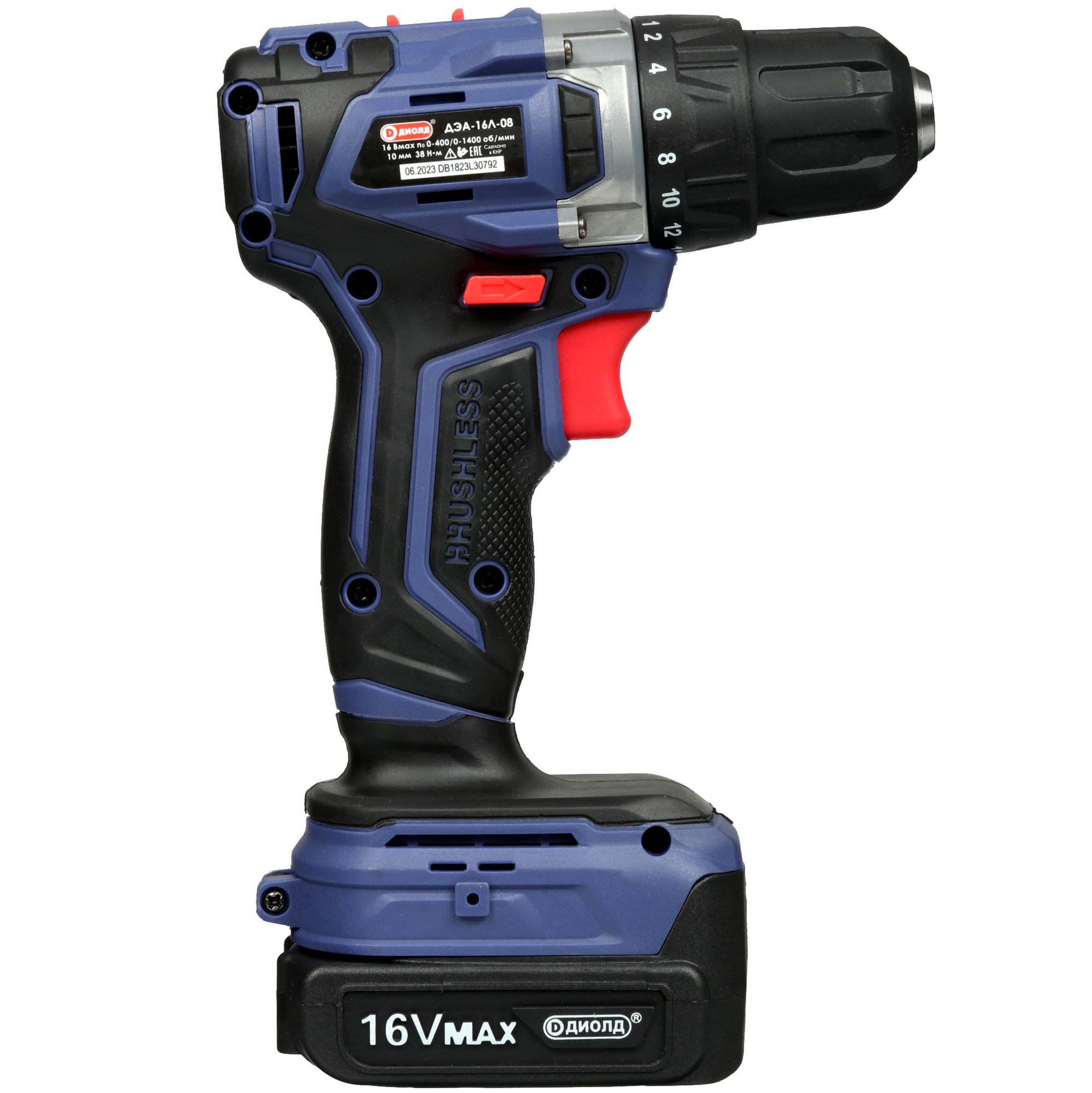 Дрель-шуруповерт Диолд ДЭА-16Л-08 5336867 STDN-0042491 - Вид №2