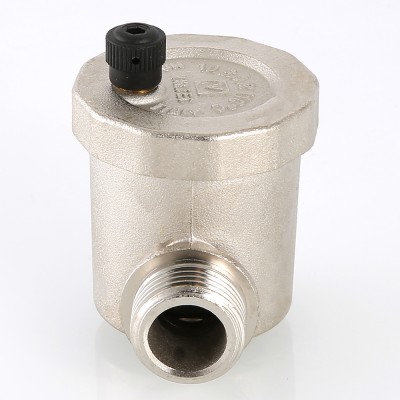 VT.502.NA.04 Воздухоотводчик автоматический угловой Valtec 1/2"  - Вид №2