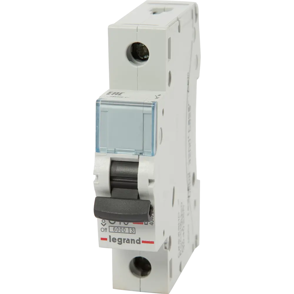 Автоматический выключатель Legrand TX3 1P C10 А 6 кА STLM-2180269