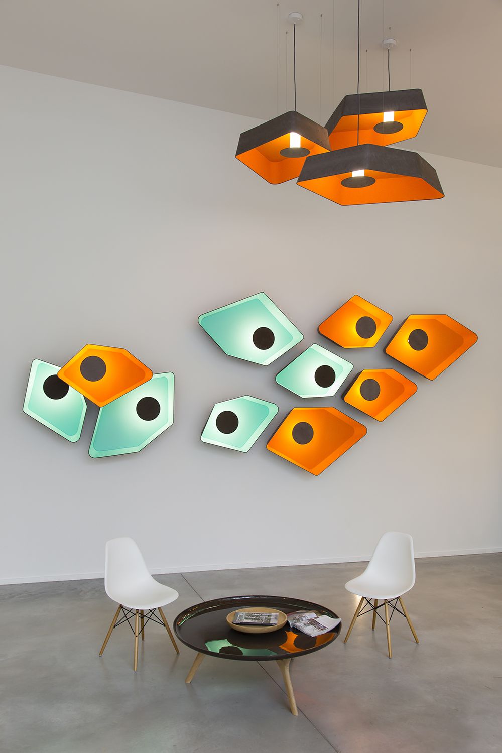 Стальной светодиодный подвесной светильник designheure Nénuphar ARCH-00030317 - Вид №2