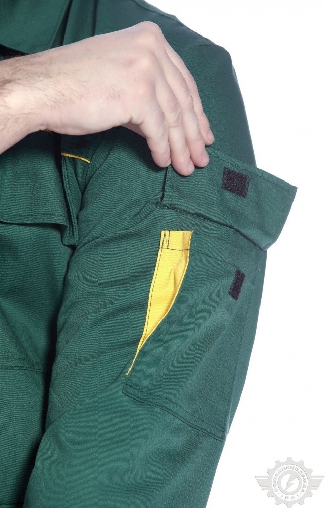 65504 Костюм "Эксперт-2" зеленый  Летняя спецодежда  размер 64-66/170-176  - Вид №10
