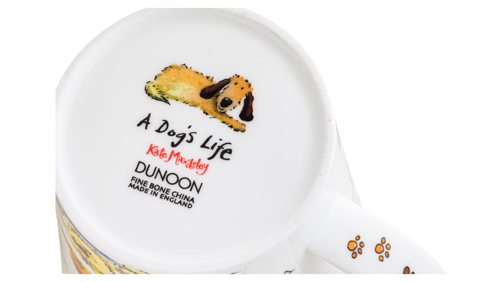 10671197 Dunoon Кружка Dunoon "Жизнь собак.Кернгорм" 480мл Фарфор костяной  - Вид №4