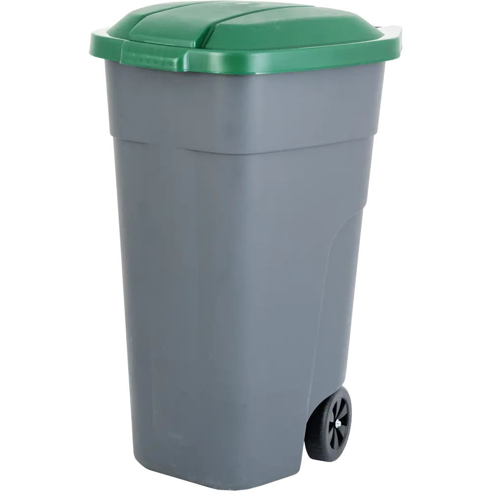 Крышка контейнера для раздельного сбора мусора Plast Team цвет зелёный STLM-2201307 - Вид №5