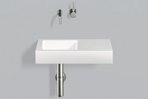 4273000400 Умывальник, wt.qs525.l, белая, для простого ухода Alape серия Q