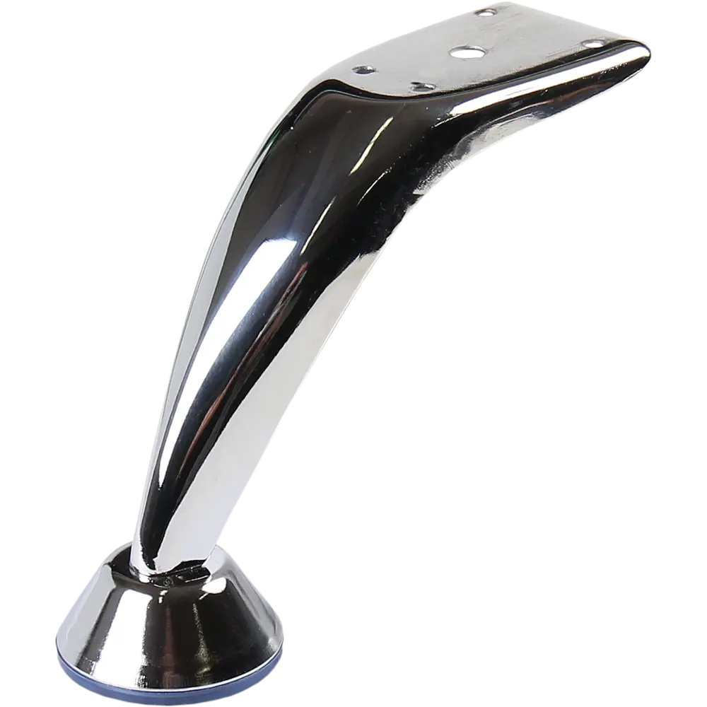 LARVIJ Хромированная мебельная ножка 120 мм для диванов и кресел 82619229 STLM-0031884