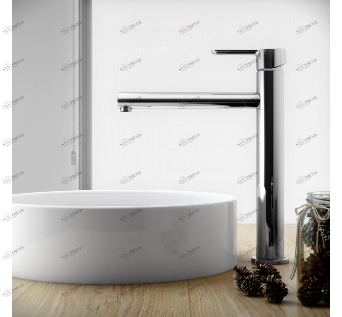 GENEBRE 65136 19 45 66 Смеситель для умывальника, однорычажный, высокий 