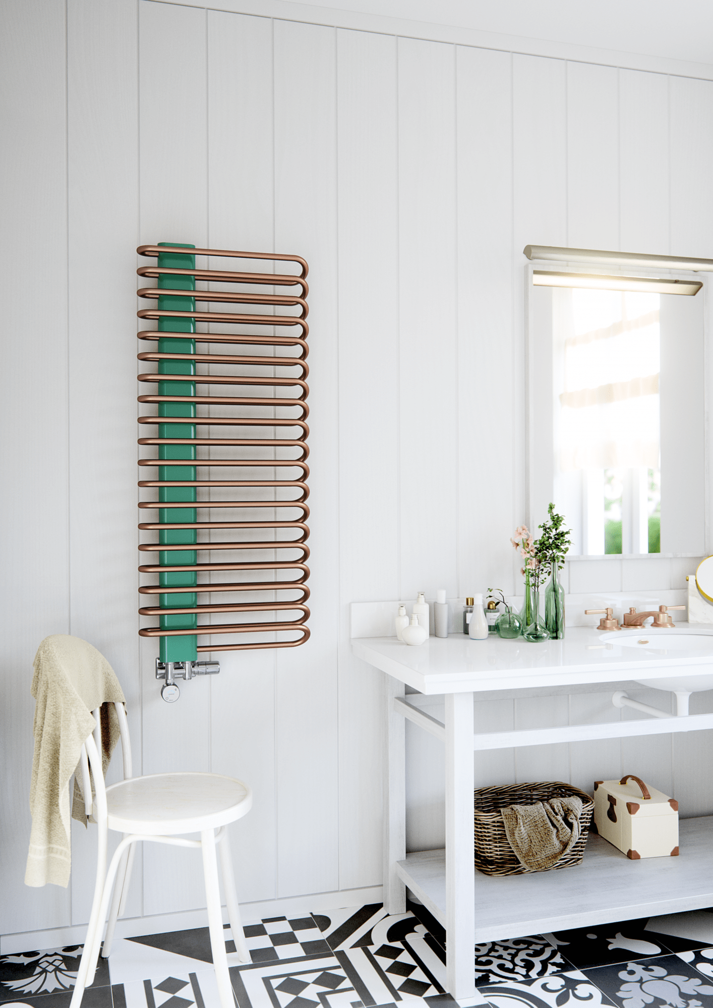 Полотенцесушители WGMIC078040 Michelle Terma 2.85  - Вид №3