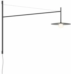 Vibia Настенный светодиодный светильник из стали и стекла с прямым регулируемым светом Tempo