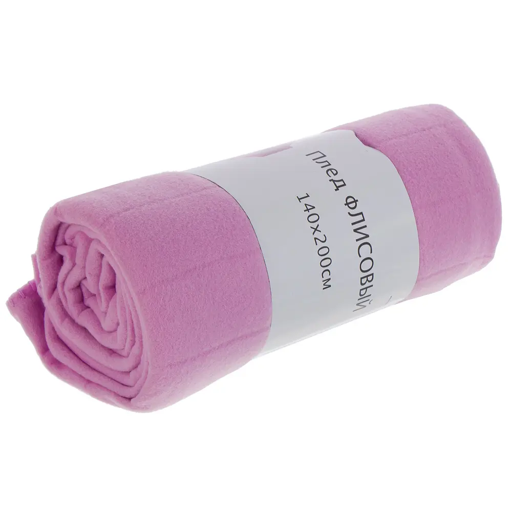 Плед 140х200 см флис цвет сиреневый Santreyd STLM-2024731 - Вид №2