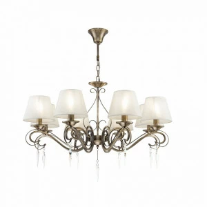Люстра подвесная бронзовая Bonfi FR2017PL-08BZ FREYA ДИЗАЙНЕРСКИЕ, CLASSIC 00-3956407 Бронза