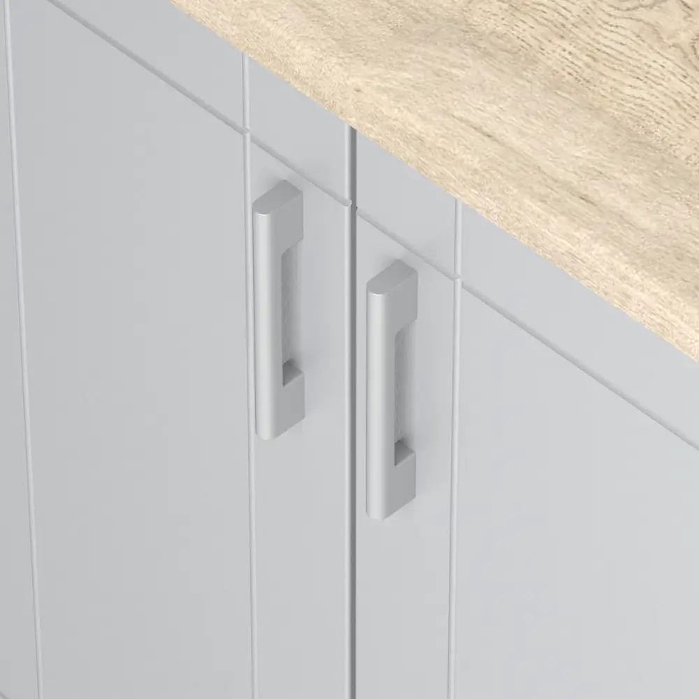 Шкаф напольный Тортора-2 67x40 см МДФ цвет серый Santreyd STLM-2091043 - Вид №7