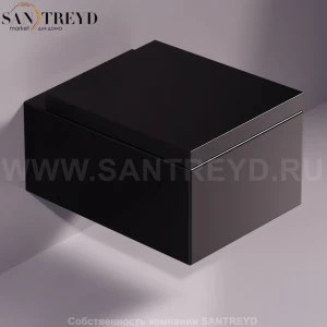 FZ18NERO Подвесной унитаз настенный Черный Simas Frozen Италия