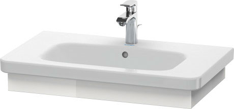 DS608105353 Подвесная раковина настенная овальная Duravit Durastyle белая - Вид №2