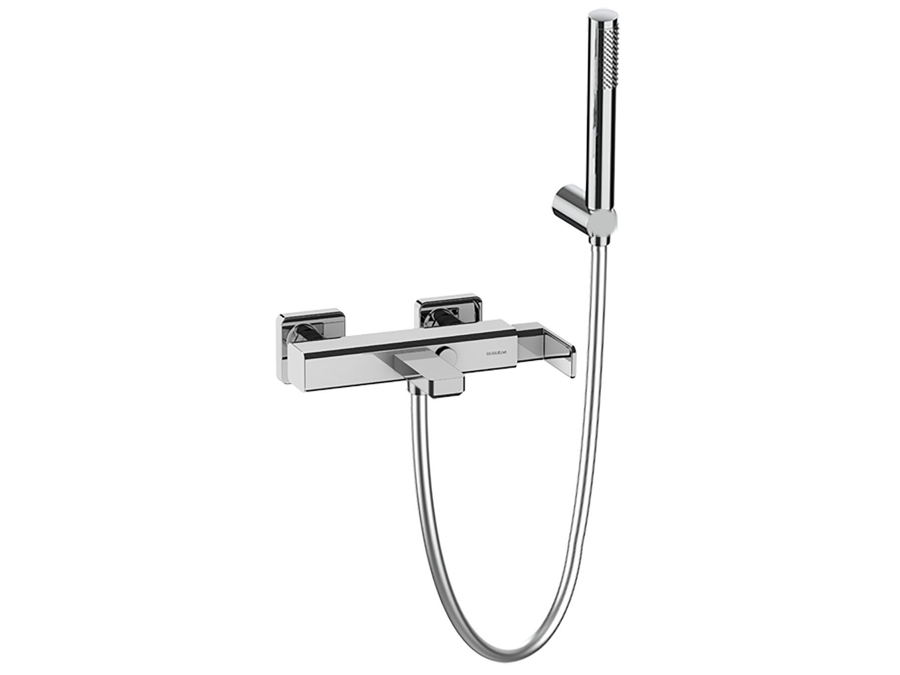 Однорычажный смеситель для ванны с ручным душем GUGLIELMI RUBINETTERIE GX ARCH-00130677 - Вид №1