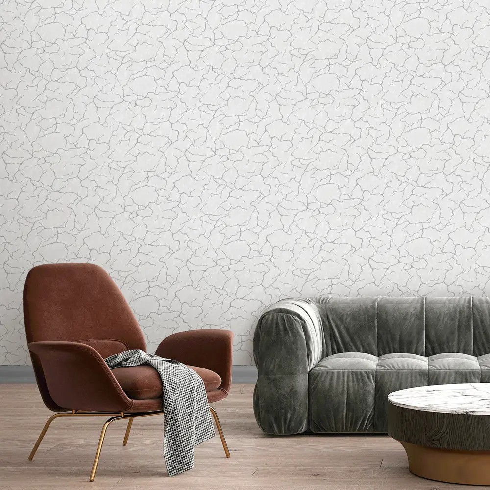 Обои флизелиновые Ateliero Kareli серые 1.06 м AT1010-06ОАВ Karelia STLM-2006128 - Вид №2