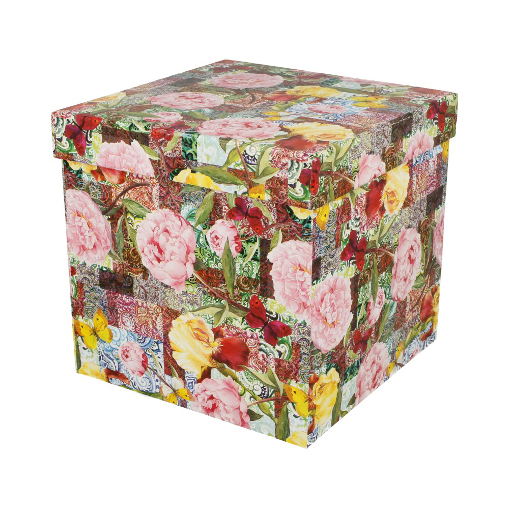 102/8 Коробка карт/крафт № 05 21 х 21 х 21 см куб ККБ Grand Gift 