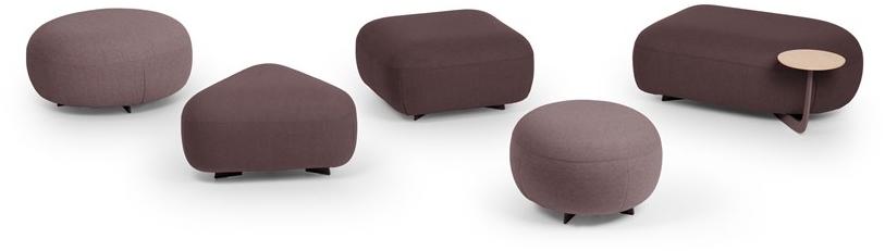 True Design Треугольный пуф с подкладкой Code Cd 60tr / cd75tr - Вид №4