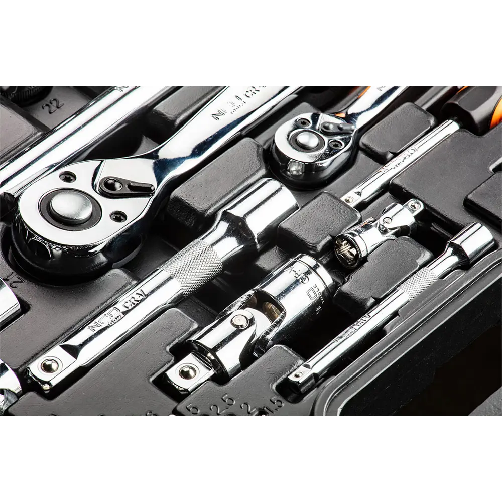 Набор инструментов и торцевых головок Neo, 77 предметов Neò STLM-2201269 - Вид №6