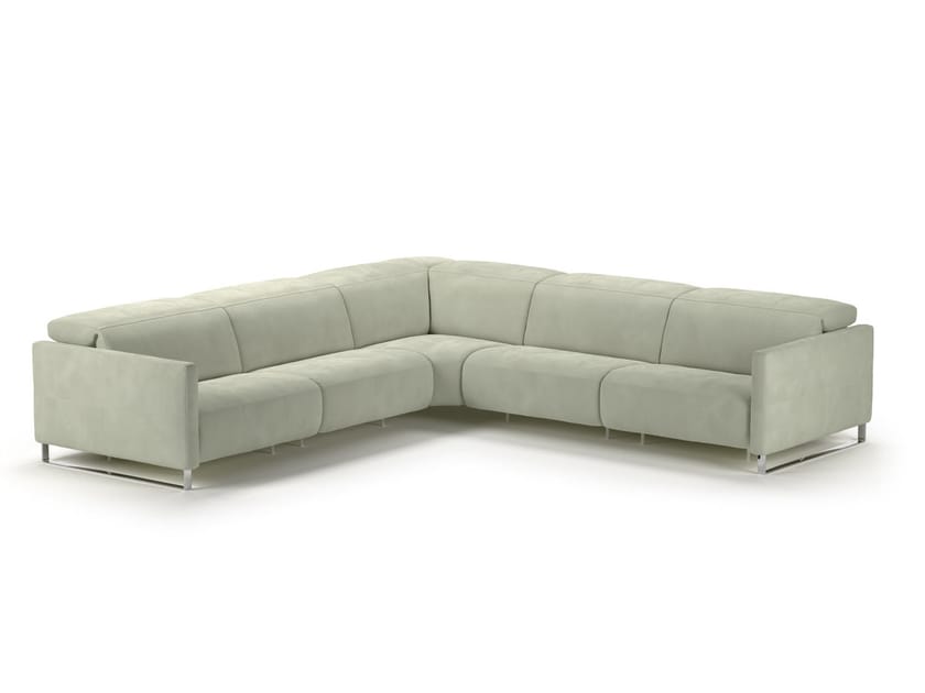 Кожаный угловой диван Natuzzi Italia Sophy ARCH-00122071