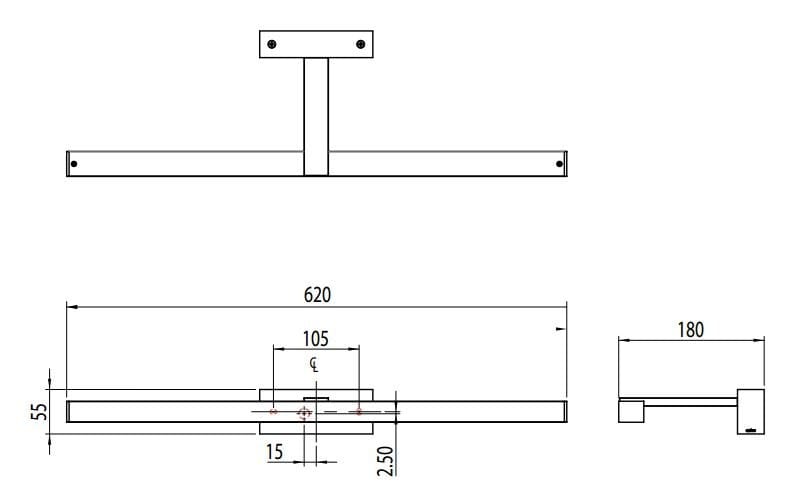 Алюминиевый светодиодный настенный светильник Astro Lighting KASHIMA ARCH-00068295 - Вид №6