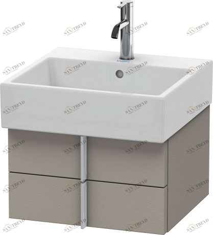 VA628401414 Тумбочка подвесная Vero Air #VA6284 484 x 431 мм Терра, декор Duravit