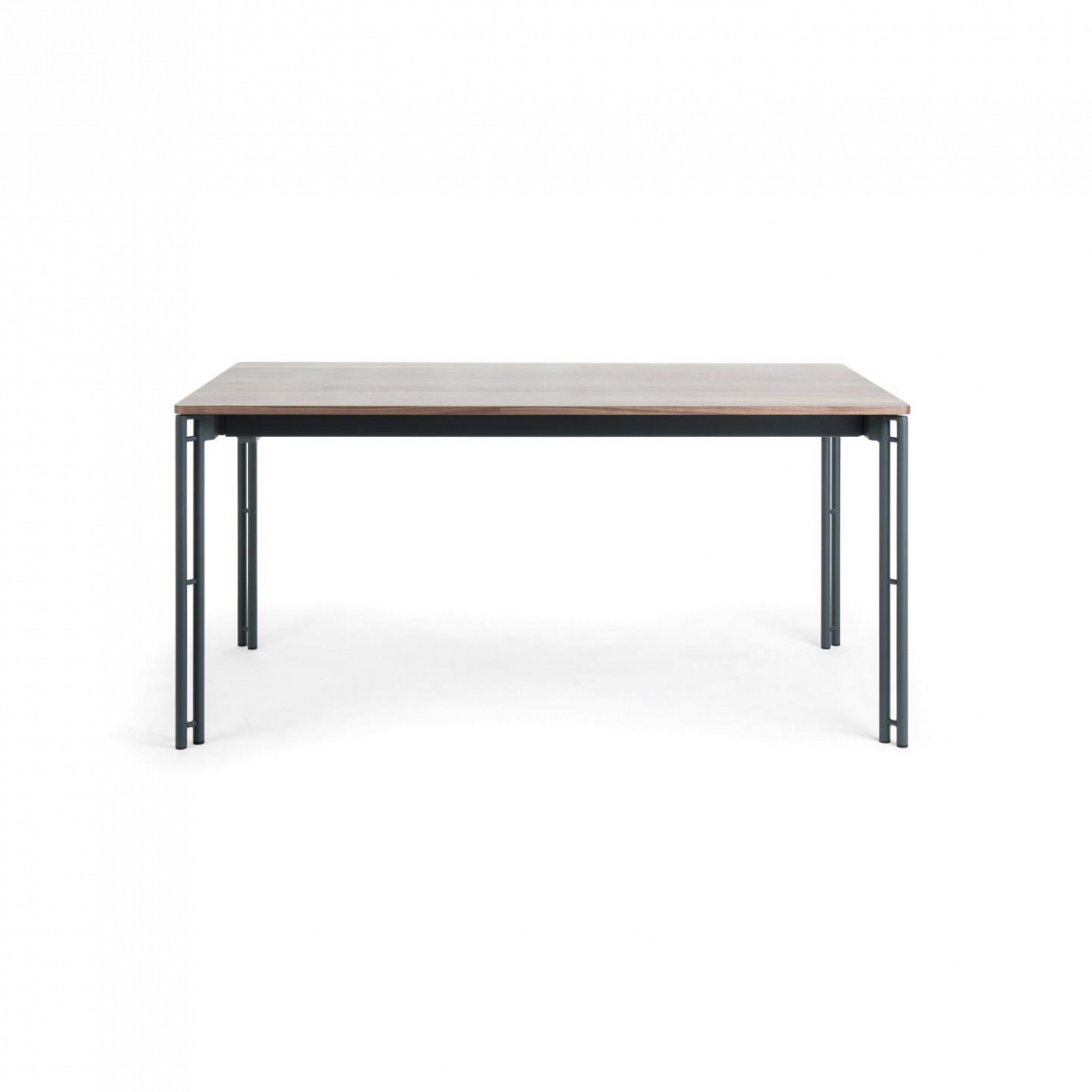 068186 Стол обеденный Mahon 160(220)x90 графит La Forma Kesia  - Вид №4